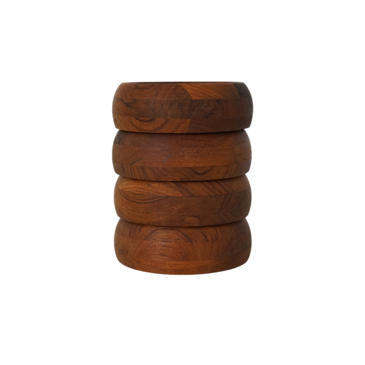 Round Wooden Bowls