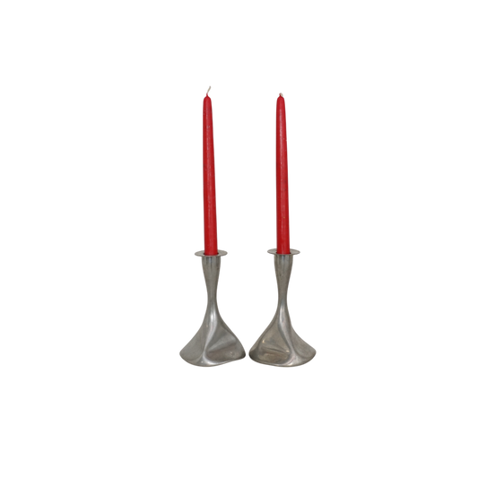 Pewter Candle Holders