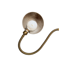 Adjustable Gooseneck Arm Castiron Lamp