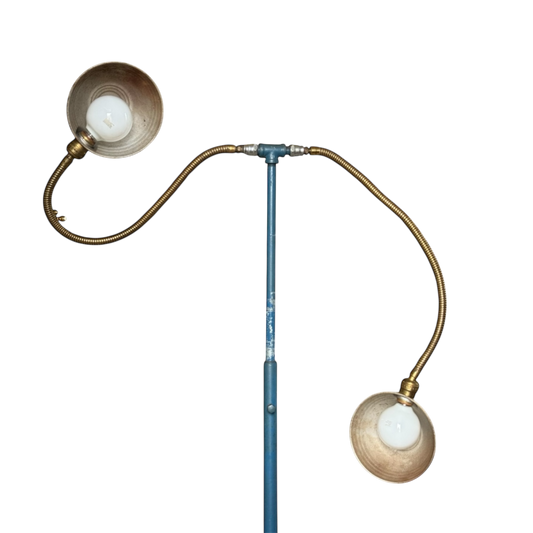 Adjustable Gooseneck Arm Castiron Lamp