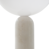 Travertine Base Lamp