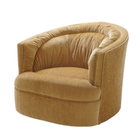 Barrel Back Swivel Chair