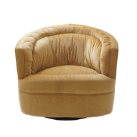 Barrel Back Swivel Chair