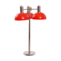 Chrome 3-Light Table Lamp