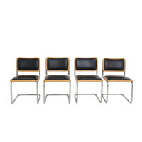 Black Vinyl Cesca Chairs