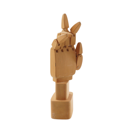 Wood Articulating Hand