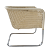 Pair of Woven Rattan Armchairs