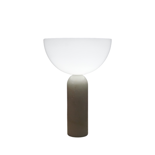 Travertine Base Lamp