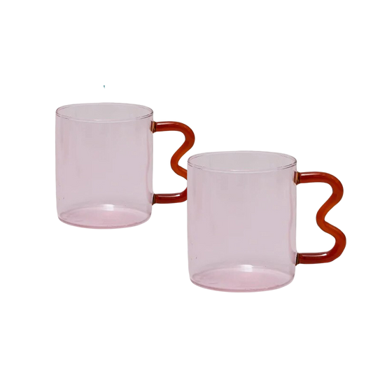 Pair of Pink Mugs
