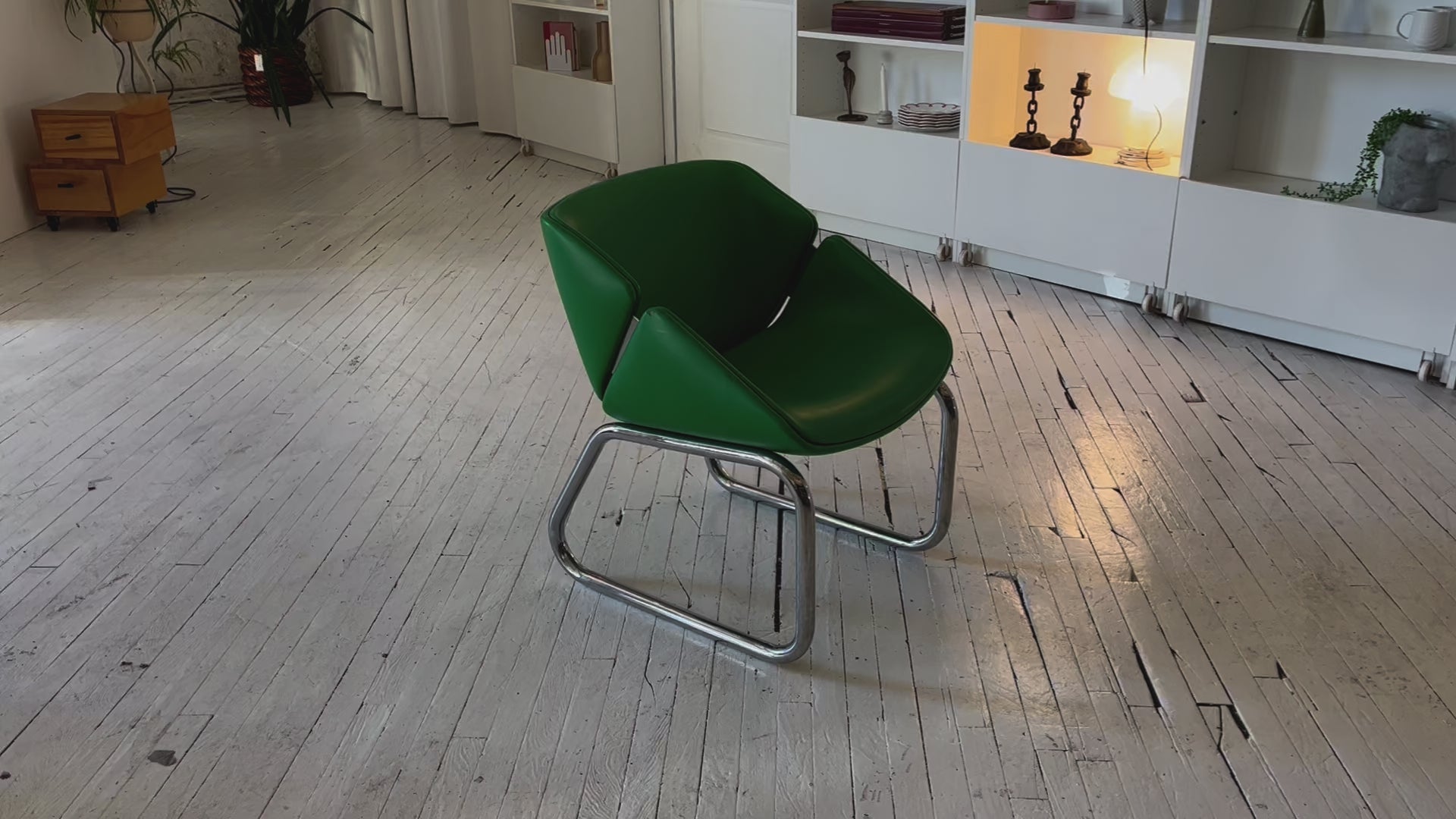 Pair of Postmodern Lounge Chairs by Thonet, 1980s