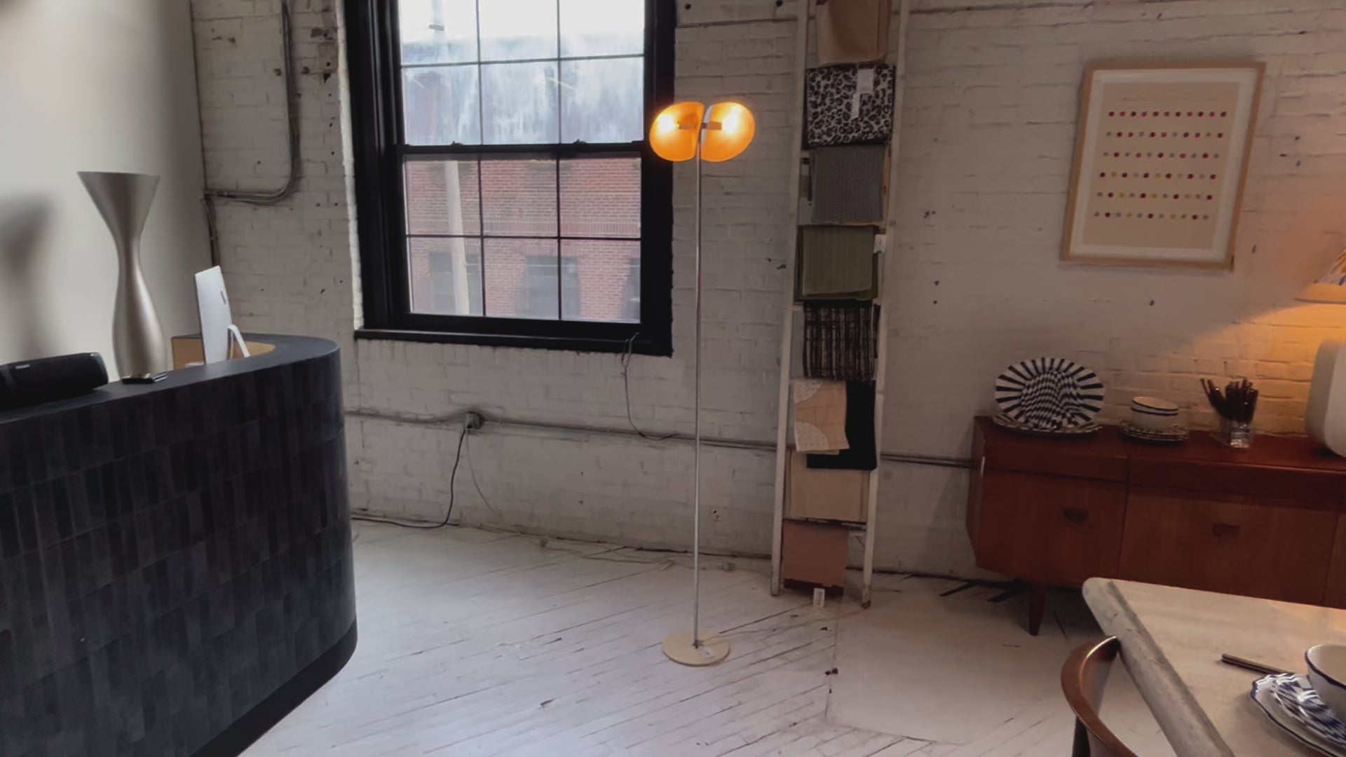 Modernist Floor Lamp by Lyskaer Belysning, 1980s