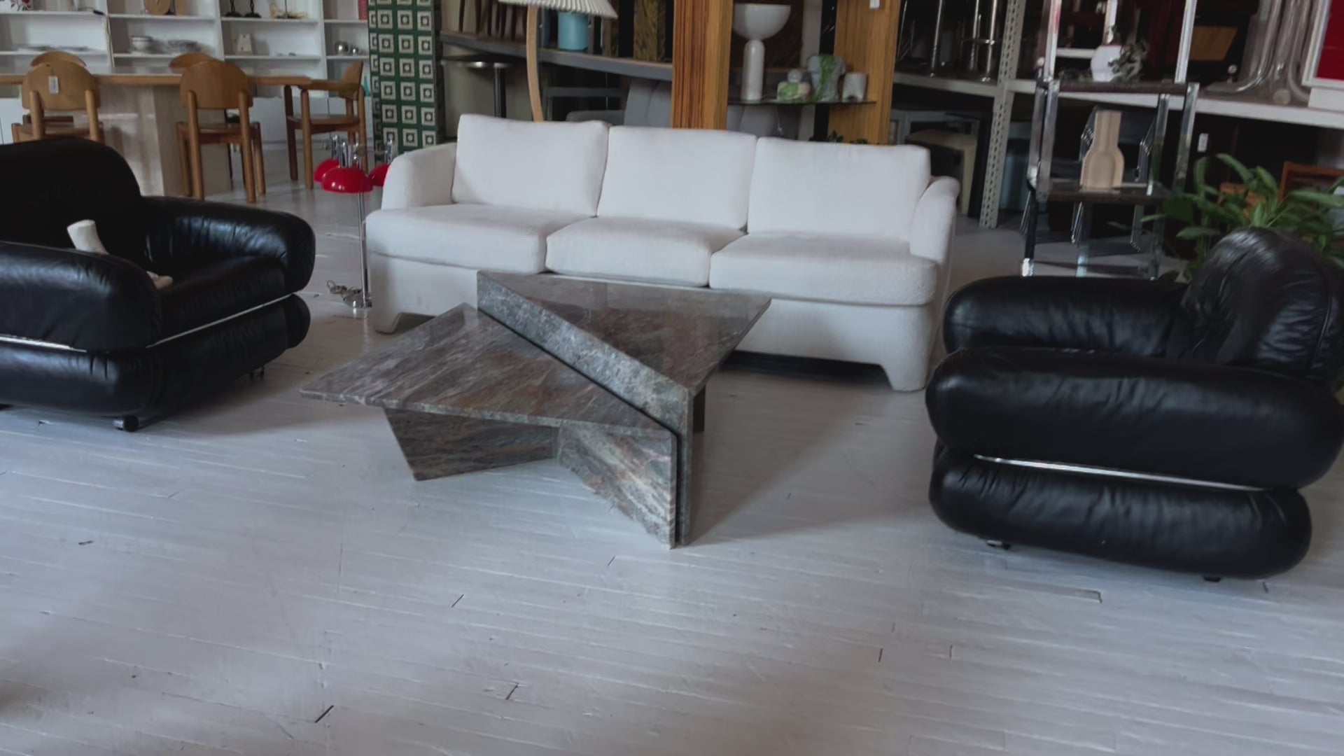 Modernist Marble Coffee Table