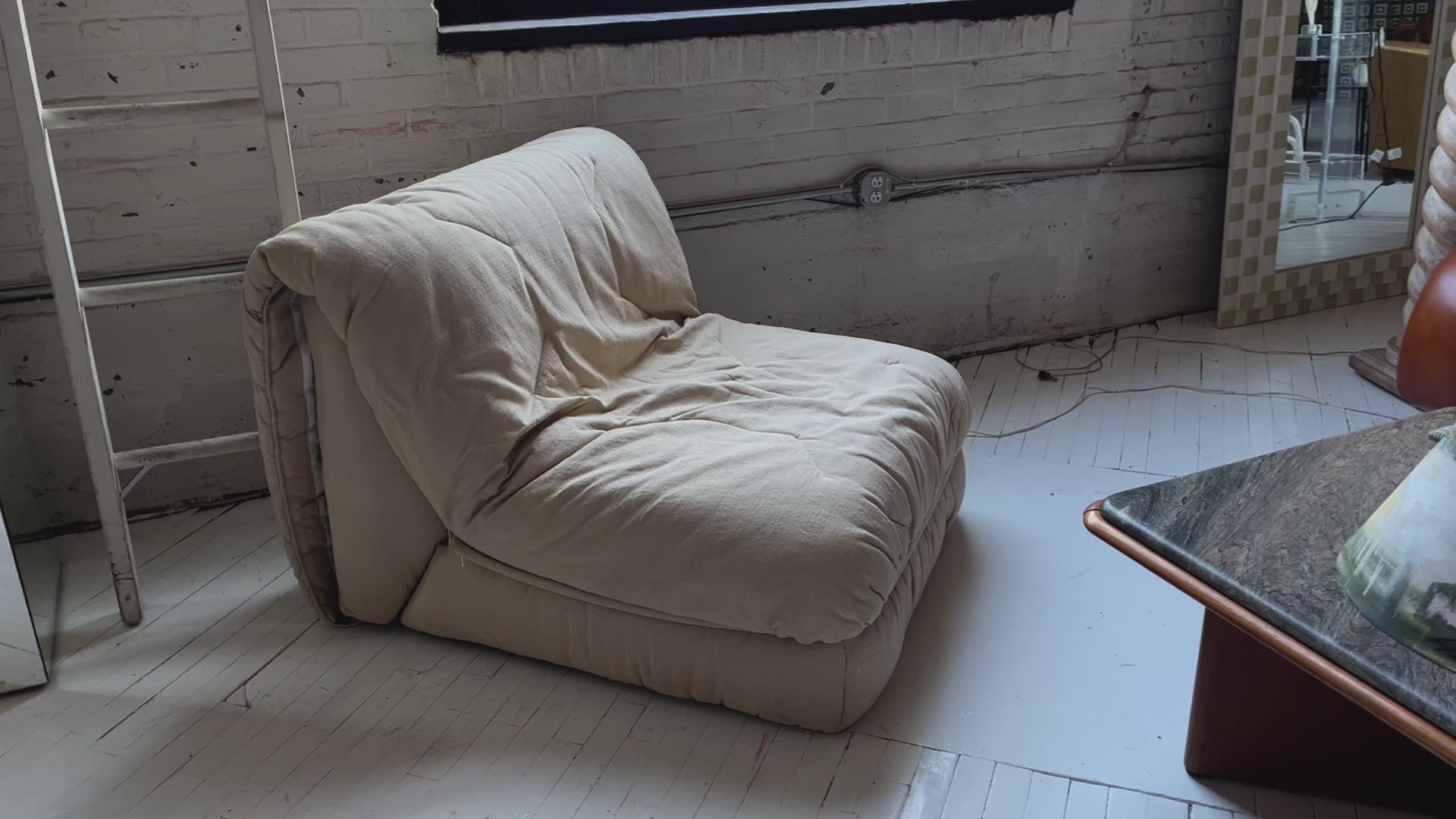 Convertible Lounge Chair by Roche Bobois, 1990s