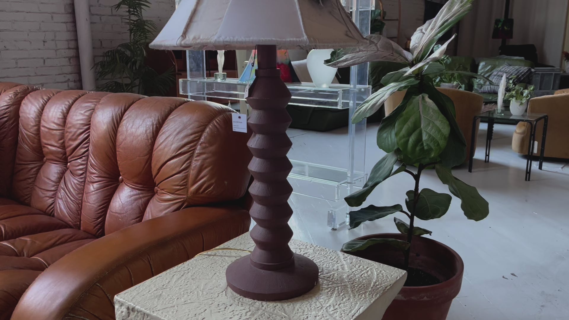 Mid-Century Modern Tiered Lamp, 1960s