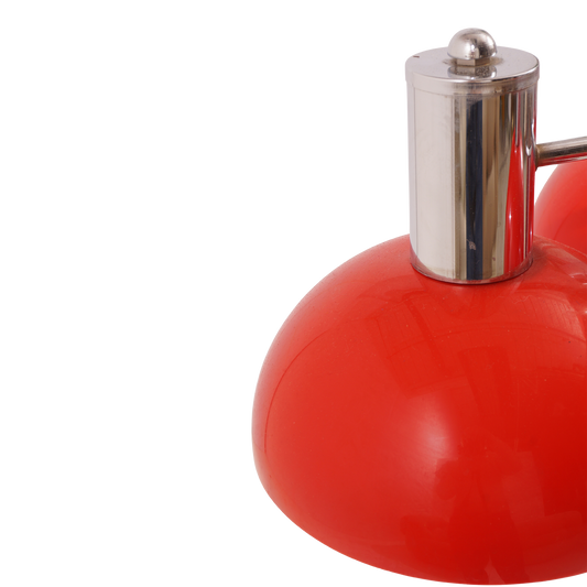 Chrome 3-Light Table Lamp