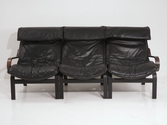 IKEA Poem Leather Sofa, 1980s