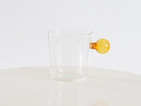 Set of 4 Amber Sphere Mugs