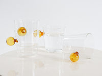 Set of 4 Amber Sphere Mugs