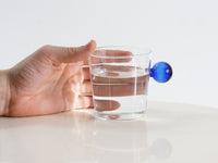 Set of 4 Blue Sphere Mugs