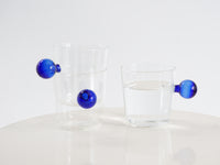 Set of 4 Blue Sphere Mugs