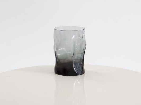 Pair of Smoked Crinkle Glasses