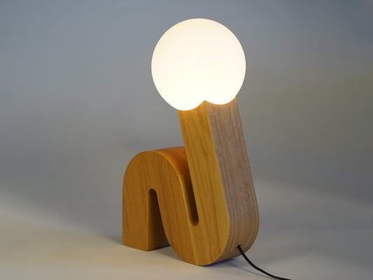 Curl Table Lamp by Lubbux, 2023