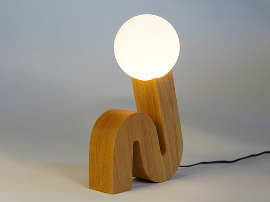 Curl Table Lamp by Lubbux, 2023