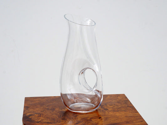 Clear swedish glass decanter
