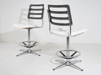 Smoked Lucite Bar Stool, 1970s