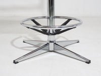 Smoked Lucite Bar Stool, 1970s