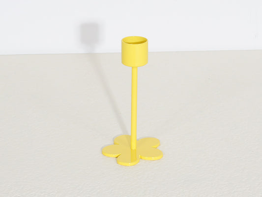 Yellow Flower Candle Holder by BOONIES