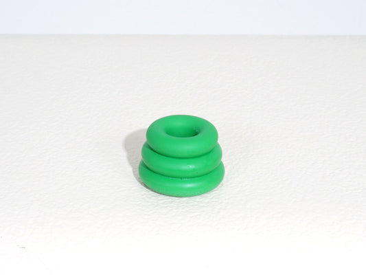 Green O Candle Holder