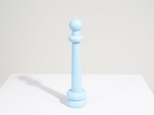 Blue Elle Candle by Carl Durkow